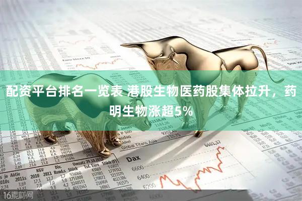 配资平台排名一览表 港股生物医药股集体拉升，药明生物涨超5%